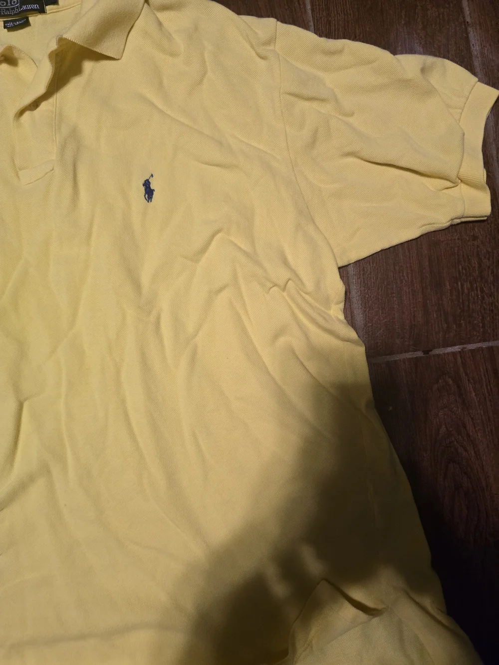 Polo by Ralph Lauren Yellow Men’s Classic Pique Polo Shirt